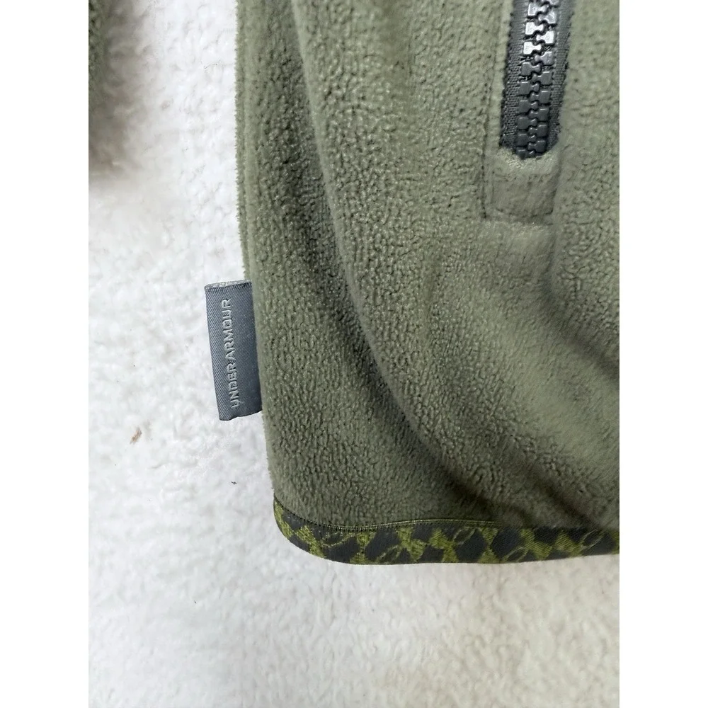 Under Armour Men's‎ UA Polartec Maxx Zip Fleece Jacket Green Size Medium